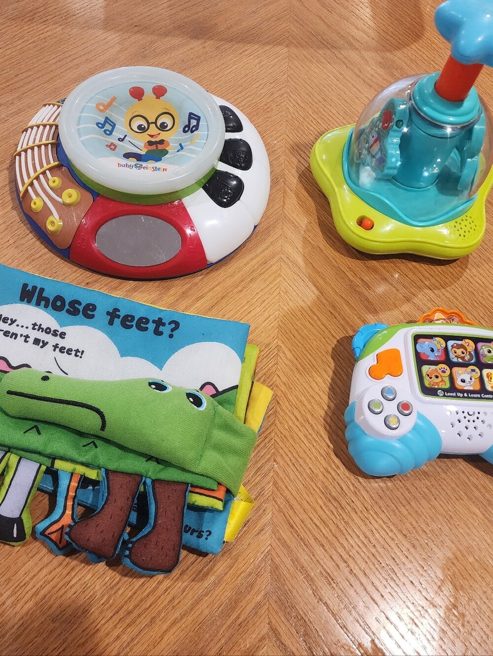 Infant Sensory Toy Lot Bundle (LeapFrog Melissa & Doug Baby Einstein)